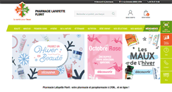 Desktop Screenshot of pharmaciefloritlafayette.com